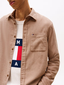 Tommy Jeans | Regular Fit Flanellhemd | GVP Pecan Nut