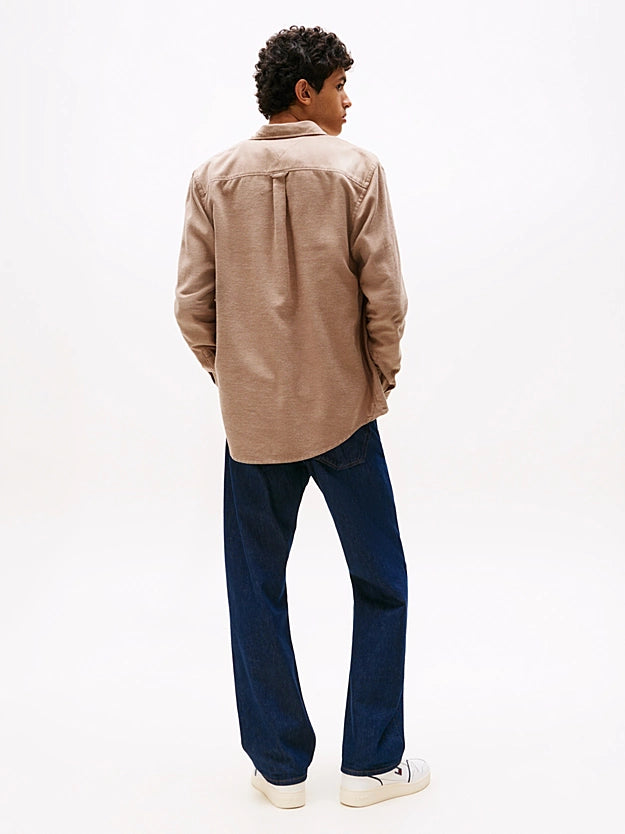 Tommy Jeans | Regular Fit Flanellhemd | GVP Pecan Nut