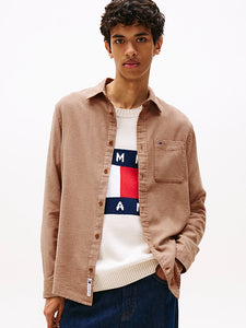 Tommy Jeans | Regular Fit Flanellhemd | GVP Pecan Nut