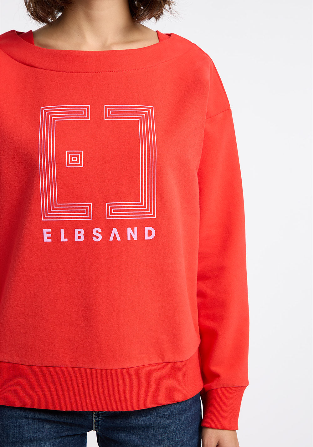 Elbsand | Sweatshirt - Felis  | 380 Lobster