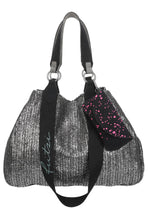 Lade das Bild in den Galerie-Viewer, Fritzi aus Preußen | Izzy Medium Limited Painted Straw  | Silver Black
