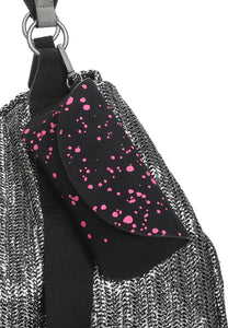 Fritzi aus Preußen | Izzy Medium Limited Painted Straw  | Silver Black