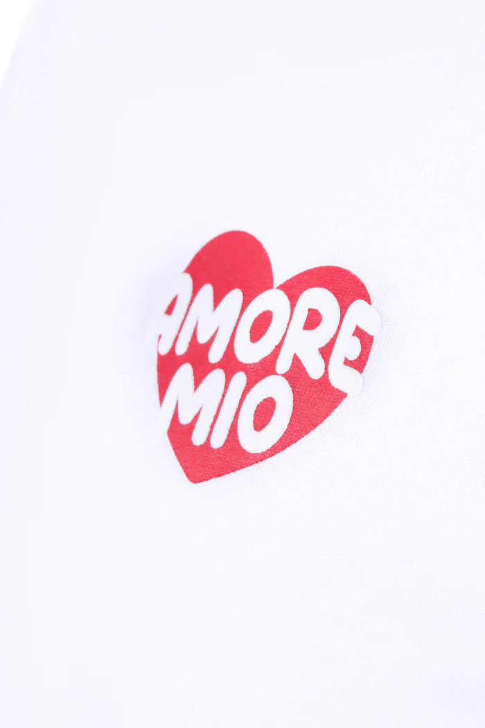 Kleinigkeit | Girls T-Shirt "Amore Mio" | 010 weiss