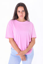 Lade das Bild in den Galerie-Viewer, Kleinigkeit | T-Shirt &quot;Lara Soft&quot; | 610 bubble pink
