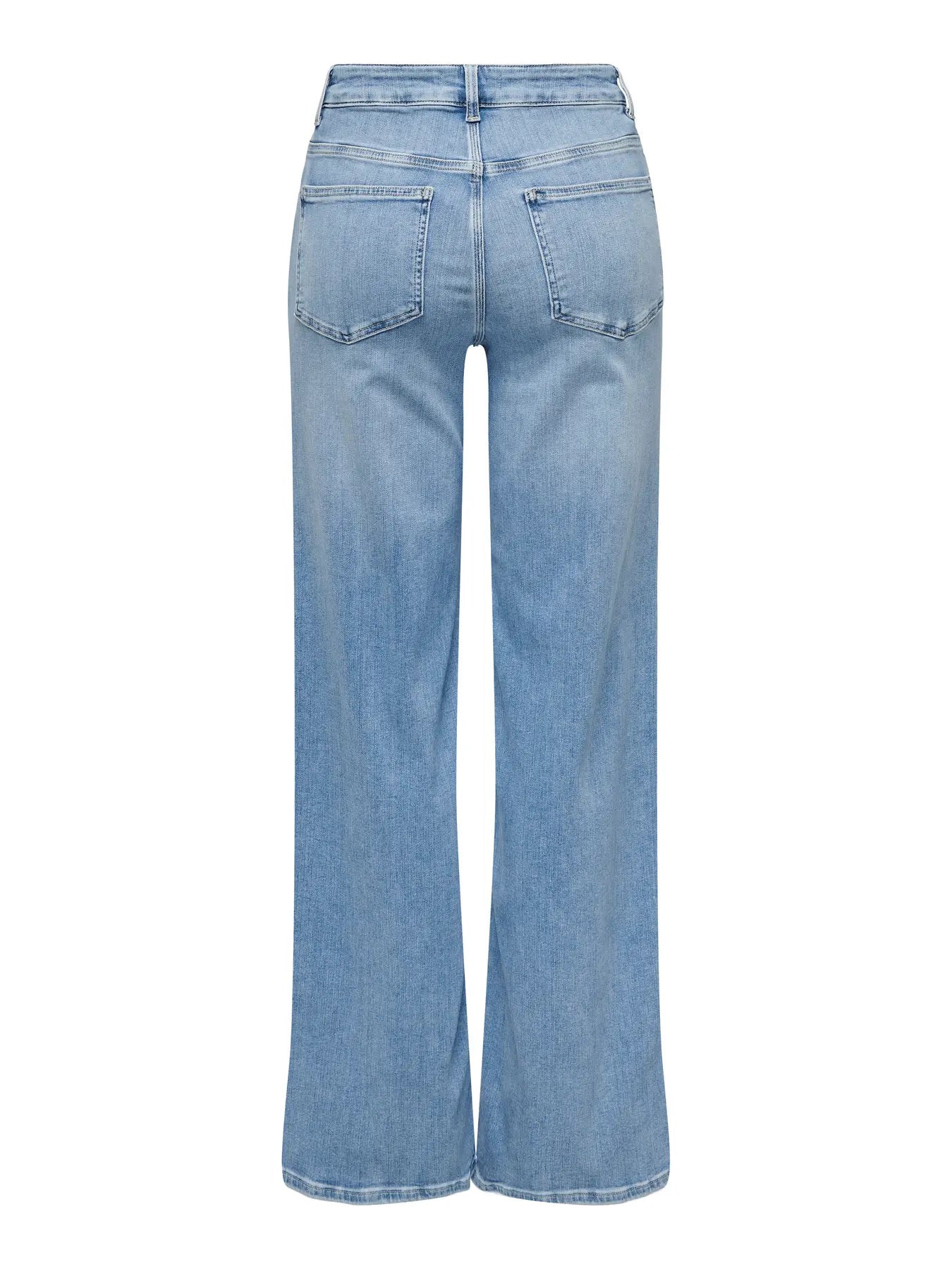 ONLY | MADISON Hohe Taille Weiter Beinschnitt Jeans | 902 hellused