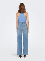 Lade das Bild in den Galerie-Viewer, ONLY | MADISON Hohe Taille Weiter Beinschnitt Jeans | 902 hellused
