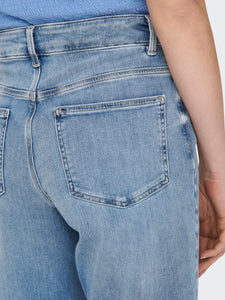 ONLY | MADISON High Waist Wide Leg Jeans | 902 hellused