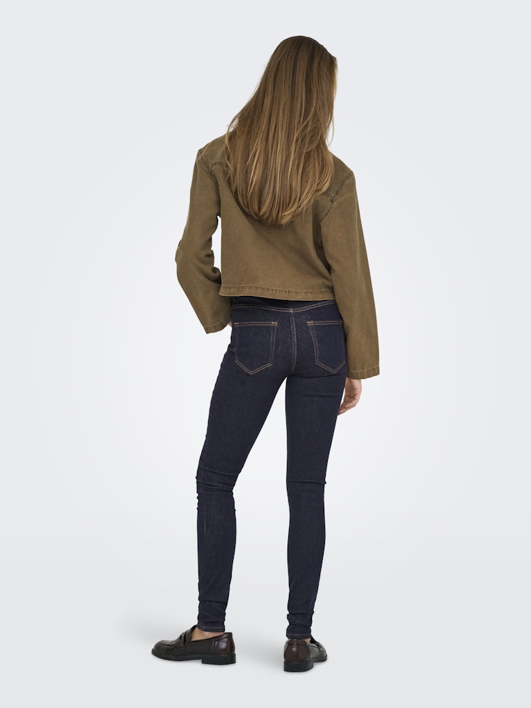 ONLY | CAVA COLLAR Jacke | Biste chocolate Torte