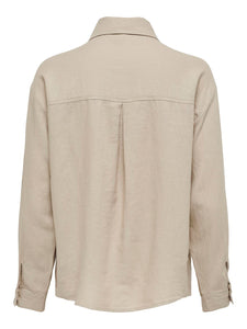 ONLY | CARO Hemd | Oxfort tan