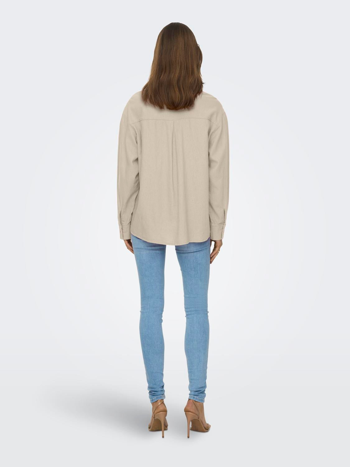 ONLY | CARO Hemd | Oxfort tan