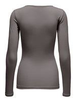 Lade das Bild in den Galerie-Viewer, ONLY | Live Love O-Neck Longsleeve | Plum kitten
