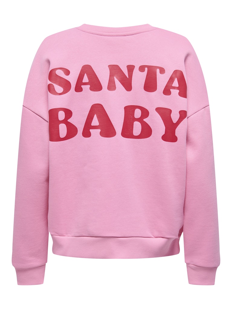 Only | ZENJA Christmas Sweatshirt | Sachet pink