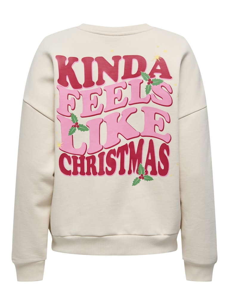 Only | ZENJA Christmas Sweatshirt | Birch