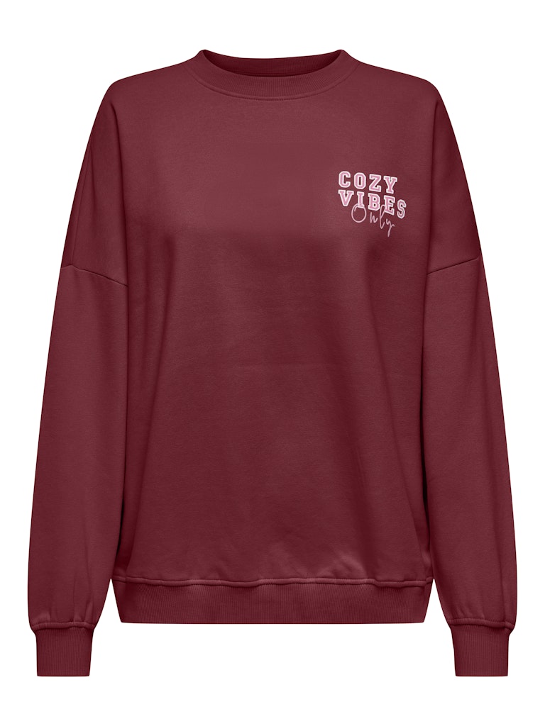 Only | BILA Sweatshirt | Cabernet lazy