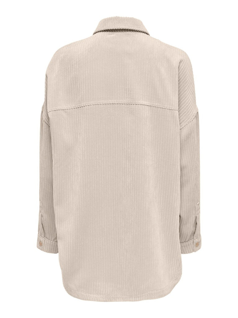 ONLY | JANINE Hemdjacke Cord | Pumicestone