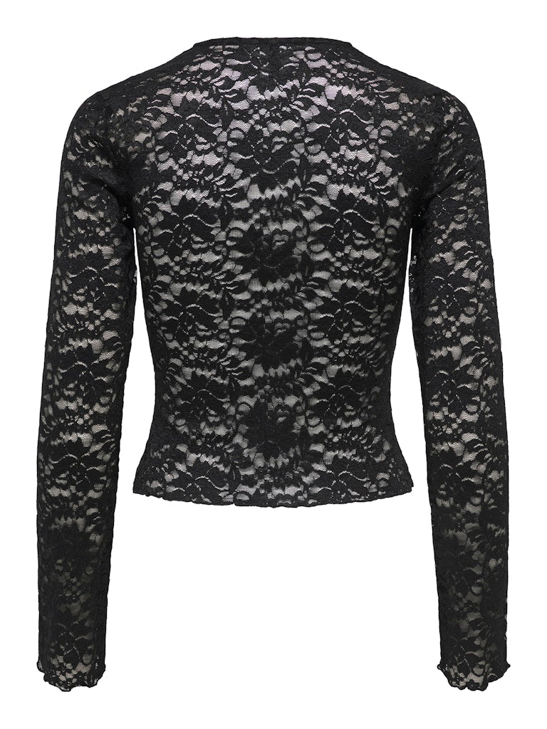 ONLY | NIKKA Spitzentop | Black