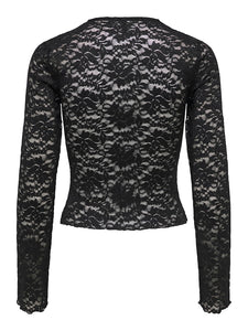 ONLY | NIKKA Spitzentop | Black