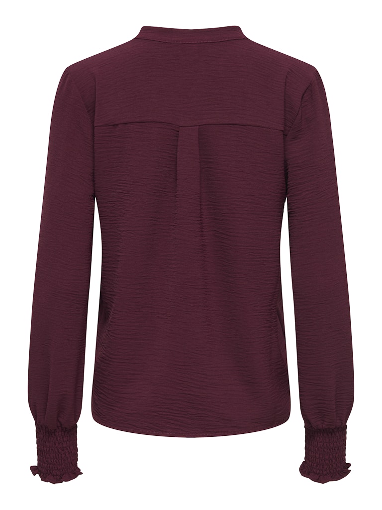 ONLY | METTE Top Bluse | Tawny port