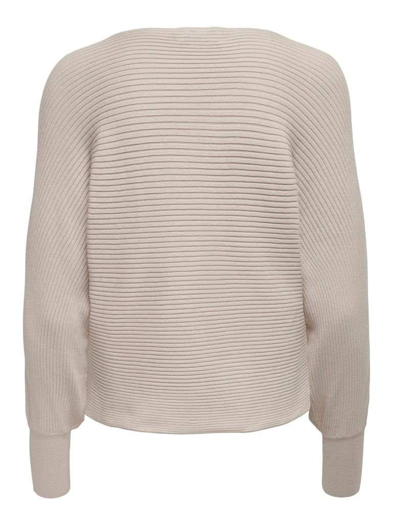 ONLY | Adaline Strickpullover | Pumice stone