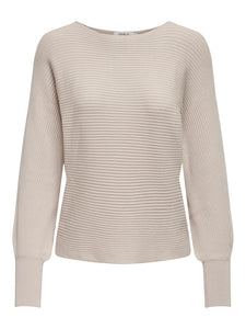 ONLY | Adaline Strickpullover | Pumice stone