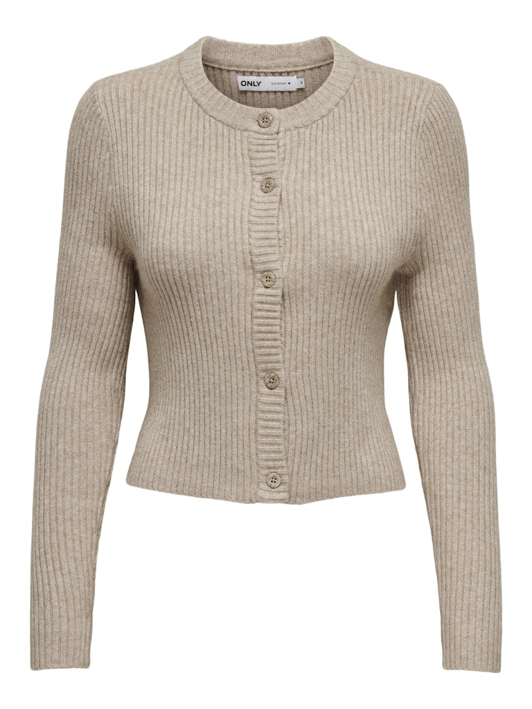 ONLY | KATIA Strickjacke  | Mocha meringue