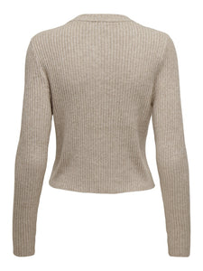 ONLY | KATIA Strickjacke  | Mocha meringue