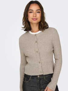 ONLY | KATIA Strickjacke  | Mocha meringue