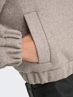 Lade das Bild in den Galerie-Viewer, ONLY | NANCY - kurze Bomber Jacke | Simply taupe
