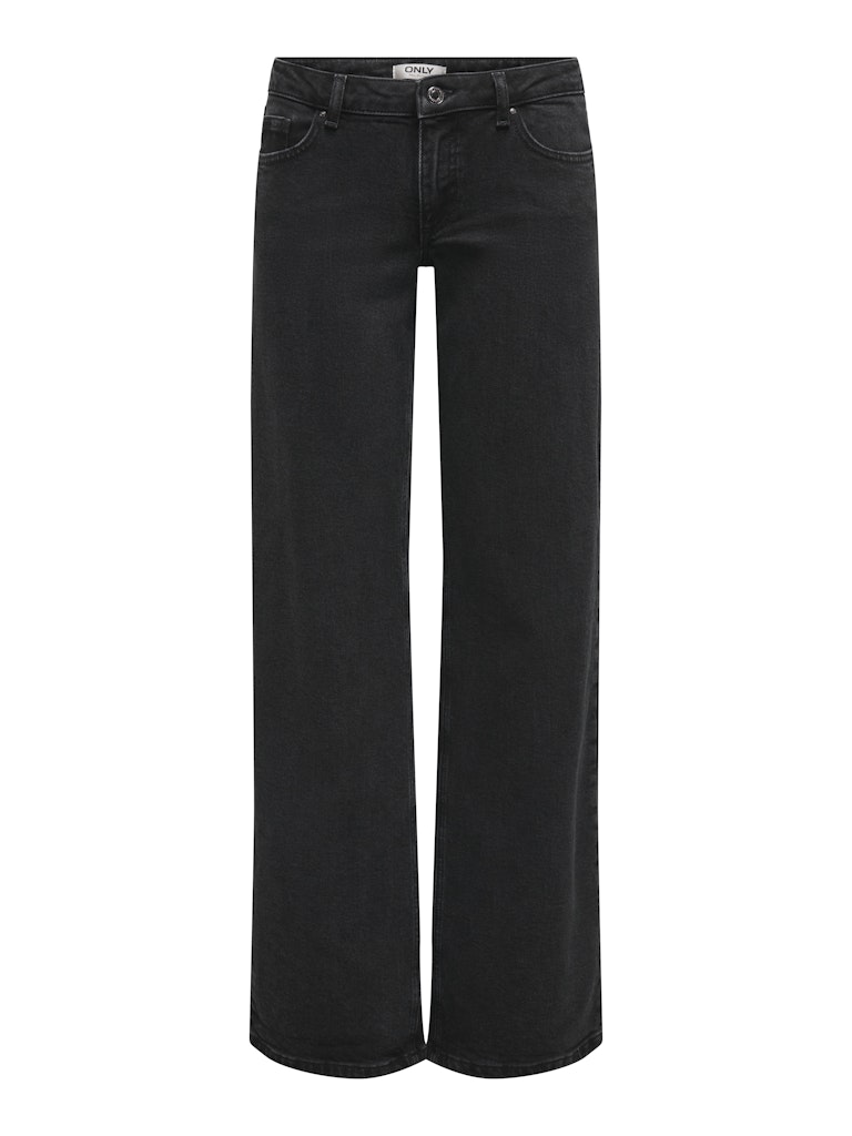 ONLY | JUICY WIDE LOW WAIST JEANS | WASHED BLACK