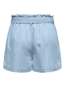 Only | CHARIS Short Hohe Taille | Light Blue hellused