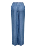 Lade das Bild in den Galerie-Viewer, Only | CHARIS Gerade geschnitten Hose | Medium Blue usedwashed
