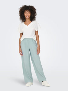 Only | ARIS Gerade geschnitten Hose | Gray mist