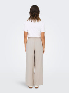 Only | ARIS Gerade geschnitten Hose | Pumice stone