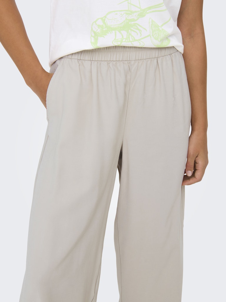 Only | ARIS Gerade geschnitten Hose | Pumice stone