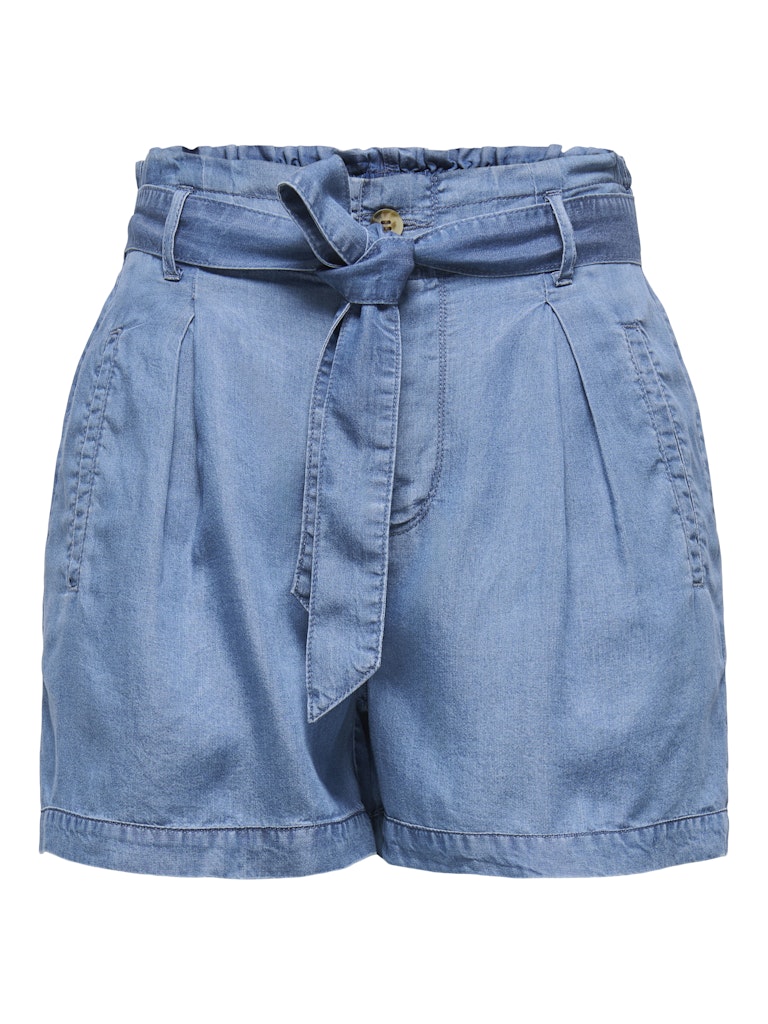Only | CHARIS Short Hohe Taille | Medium Blue usedwashed