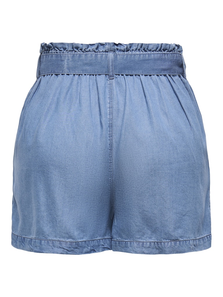 Only | CHARIS Short Hohe Taille | Medium Blue usedwashed