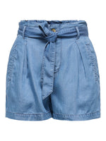 Lade das Bild in den Galerie-Viewer, Only | CHARIS Short Hohe Taille | Medium Blue usedwashed
