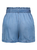 Lade das Bild in den Galerie-Viewer, Only | CHARIS Short Hohe Taille | Medium Blue usedwashed
