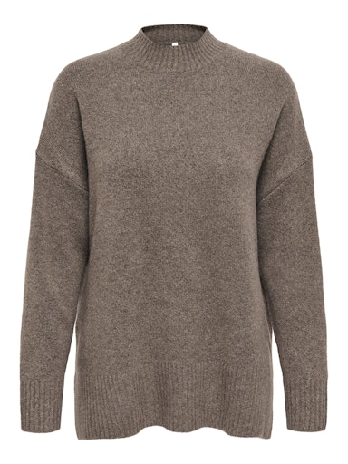 ONLY | HAZEL Strickpullover | Brown lentil