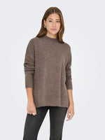 Lade das Bild in den Galerie-Viewer, ONLY | HAZEL Strickpullover | Brown lentil
