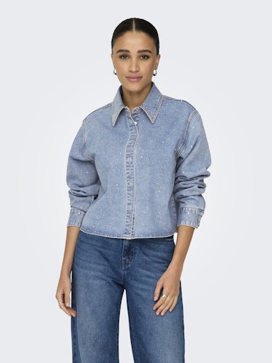 Only | MAGGIE Jeanshemd | MEDIUM BLUE usedwashed