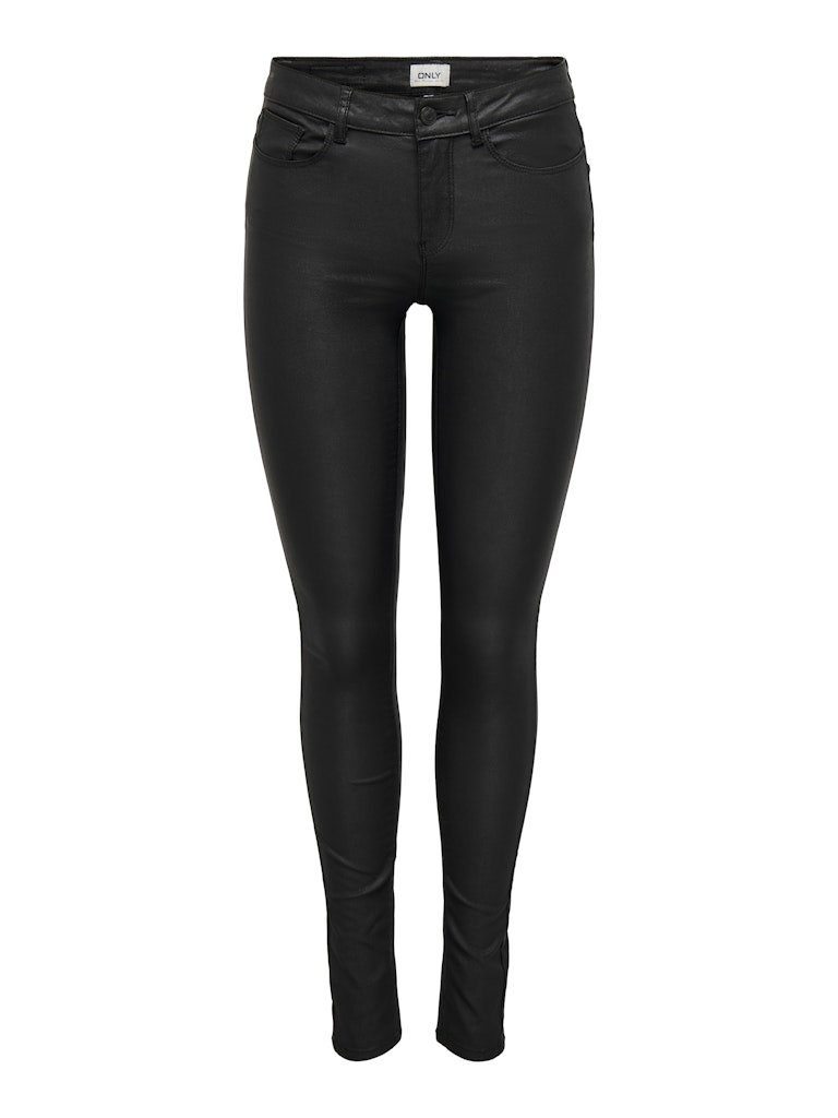 Only | ANNE - Skinny Fit Kunstlederhose | Black