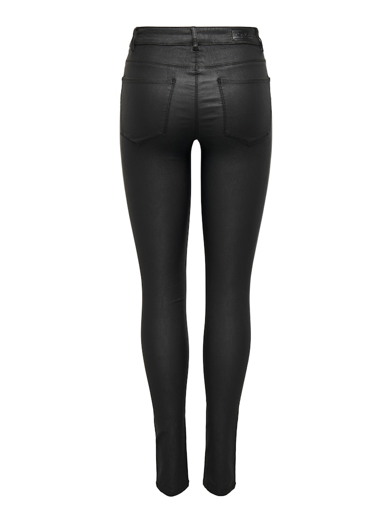 Only | ANNE - Skinny Fit Kunstlederhose | Black