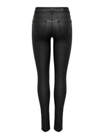 Lade das Bild in den Galerie-Viewer, Only | ANNE - Skinny Fit Kunstlederhose | Black
