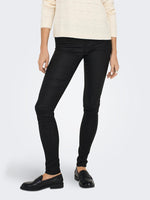 Lade das Bild in den Galerie-Viewer, Only | ANNE - Skinny Fit Kunstlederhose | Black
