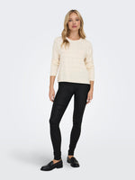 Lade das Bild in den Galerie-Viewer, Only | ANNE - Skinny Fit Kunstlederhose | Black
