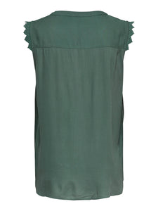 ONLY | Kimmi Bluse ohne Ärmel | balsam green