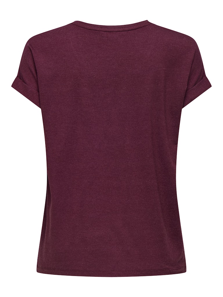 ONLY | Moster O-Neck T-shirt | Burgundy