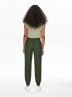 Lade das Bild in den Galerie-Viewer, Only | KELDA-EMERY Normal geschnitten Hose mit weitem Beinschnitt | Grape leaf
