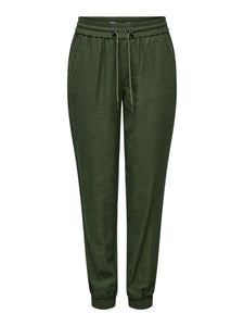 Only | KELDA-EMERY Normal geschnitten Hose mit weitem Beinschnitt | Grape leaf